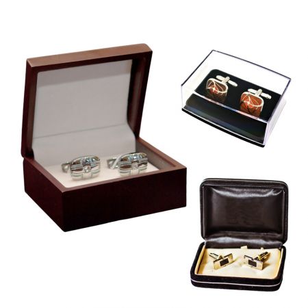 Embalaje personalizado para gemelos de camisa - Opciones de embalaje para gemelos de camisa