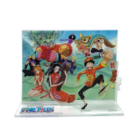 Onepiece acrylic multi-stand