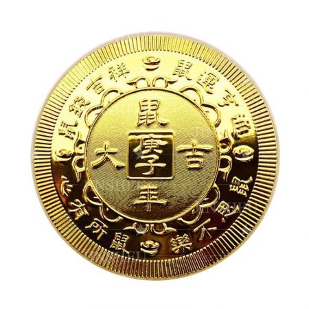 wholesale custom chinese commemorative rat coin