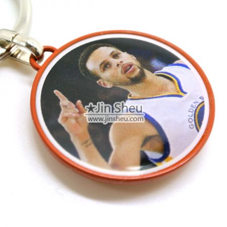 NBA star Curry souvenir keyrings