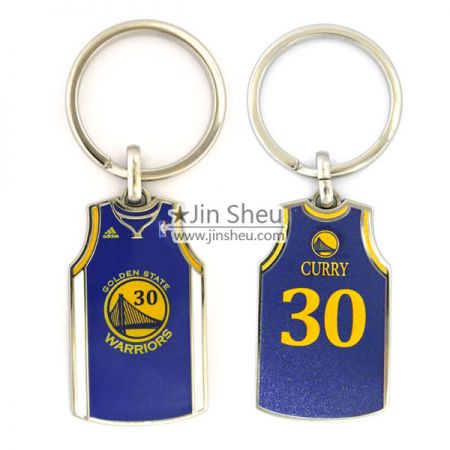 NBA basketball star jersey key rings - NBA basketball star jersey key rings