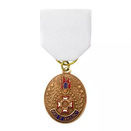 Wholesale Custom Military Medals - Custom Military Medal with Ribbon Drapes