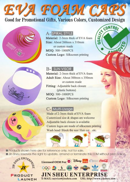 EVA-schuimdoppen - Promotionele EVA Foam Caps