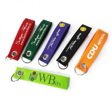 thẻ khóa vải logo tùy chỉnh