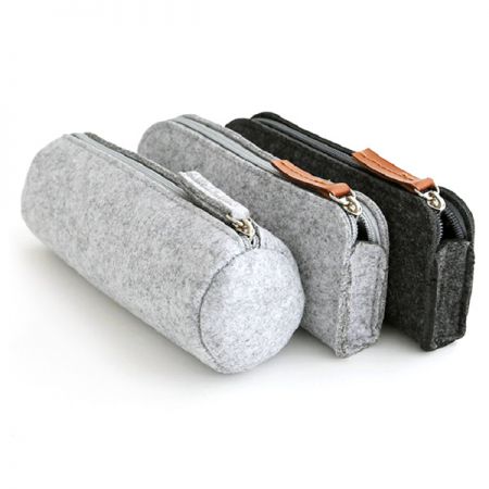 hộp bút chì vải nhung