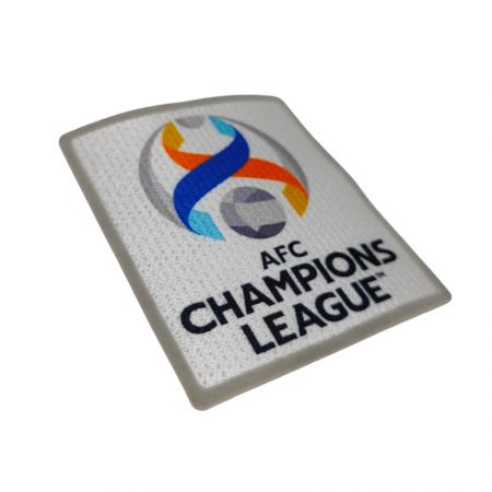 angled view of AFC sports patch