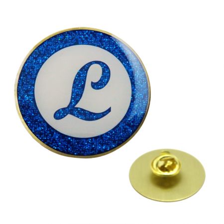 반짝임과 어두운 인쇄 핀