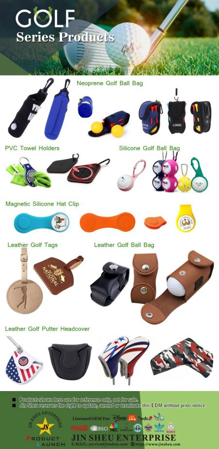 Produkty z serii golfowych prezentów