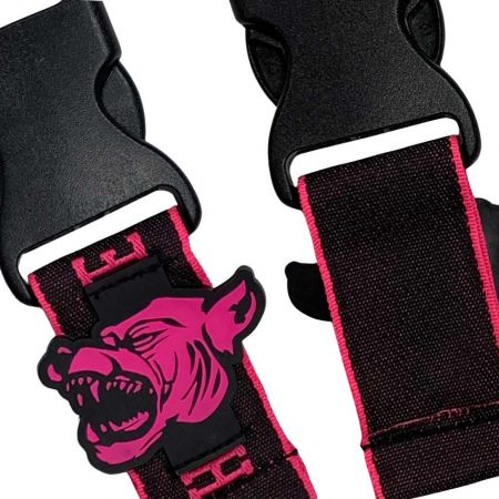 dây đeo cổ ngắn tùy chỉnh với một miếng cao su