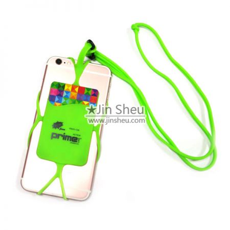 silicone backstrap phone protector and wallet