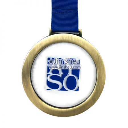 Klassieke promotionele acryl medaille.