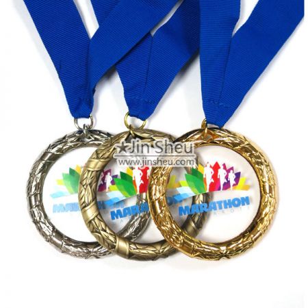 custom made acrylic medal