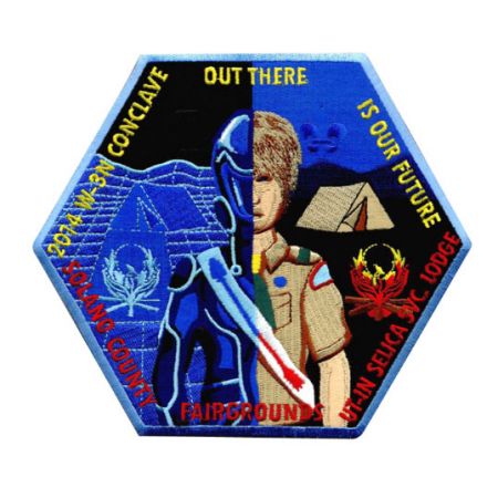 Custom Embroidered Boy Scout Jamboree Patches - Custom Embroidered Jamboree Patches