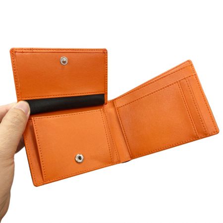personalized carbon fiber men wallet