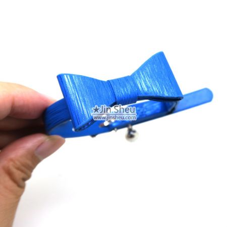 blauwe vlinderdas kattenhalsband