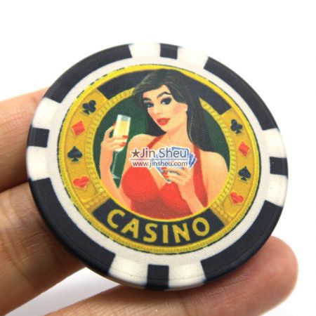 groothandel in op maat bedrukte keramische casinofiches