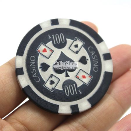 Individuell gestaltete günstige Keramik-Poker-Gaming-Chips
