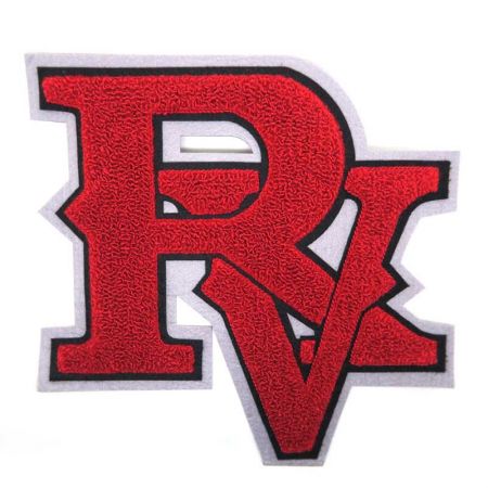 Miếng vá chữ cá nhân chenille monogram - Miếng vá chữ cá nhân chenille monogram