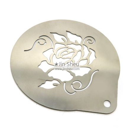 khuôn trang trí cà phê nghệ thuật