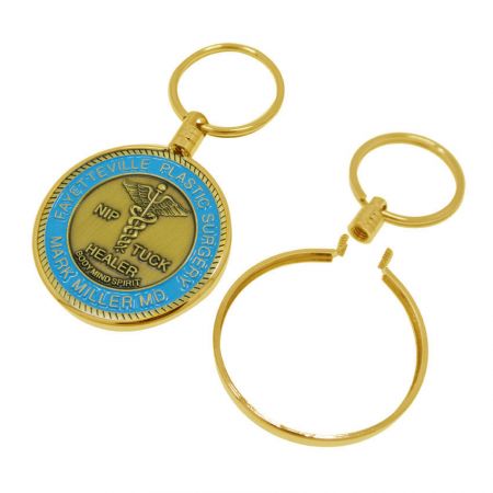 Coin Bezel for Keychains - Challenge Coin Bezels