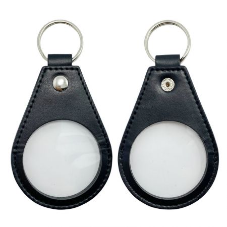 wholesale blank leather coin holders