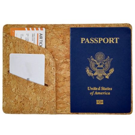Porta pasaporte personalizado