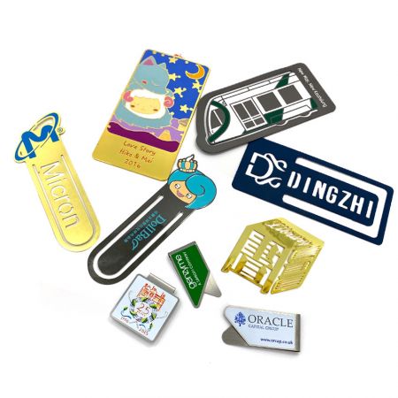 Металлические закладки - оптовая продажа металлических закладок с индивидуальным логотипом