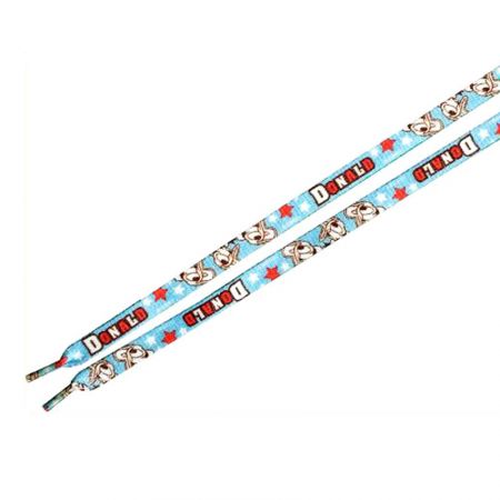 dây giày in hình theo yêu cầu