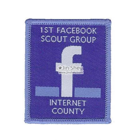 badges tissés personnalisés pour groupe de scouts