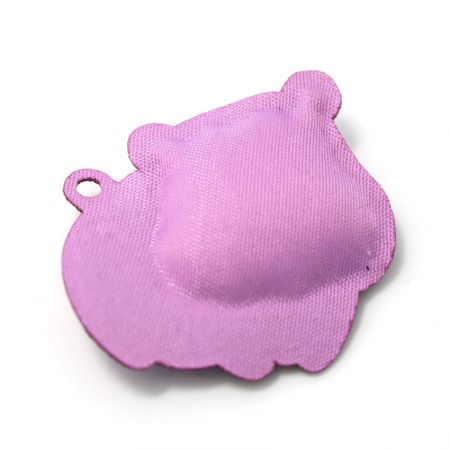 woven padded decorated charms