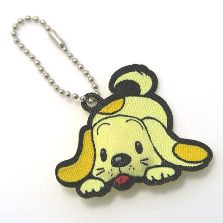 Thẻ chìa khóa dệt phồng - Móc chìa khóa túi chó đệm