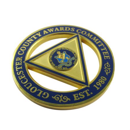 カスタムカットアウトチャレンジコイン - 軍事賞のカットアウトチャレンジコイン