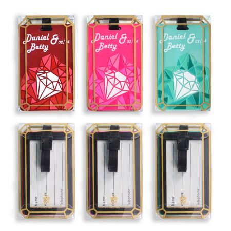 etichetta bagaglio per bomboniere matrimoniali personalizzate