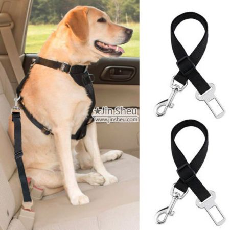 Cinturones de seguridad ajustables para perros - Cinturones de seguridad ajustables para perros
