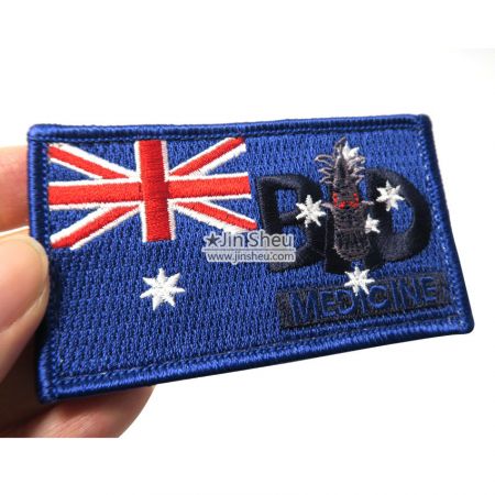 Großer australischer Nationalflaggen-Aufnäher