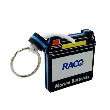 カスタム形状の浮きフォームキーリング