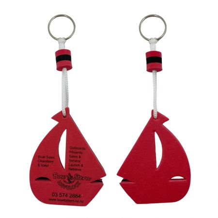 Porte-clés flottant EVA avec logo personnalisé imprimé