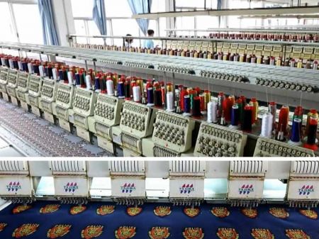 Embroidery Factory Machine & Equipment - Embroidery Site & Embroidery