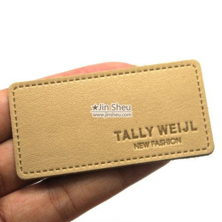 wholesale chap leather labels for jeans