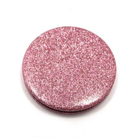 Foldable Glitter Makeup Pocket Mirror - Foldable Glitter Makeup Pocket Mirror