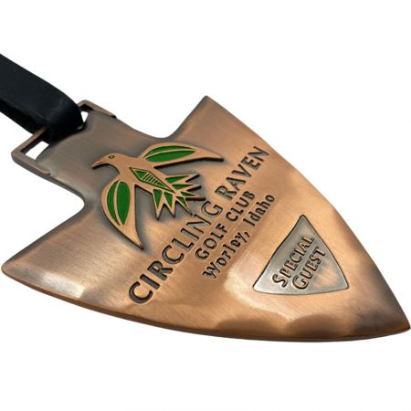 индивидуальная бирка для гольф-сумки