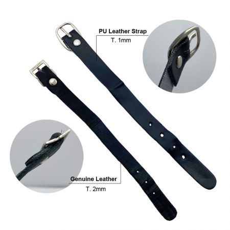 wholesale PU and genuine leather straps