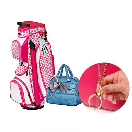 custom glove holder clip for bag