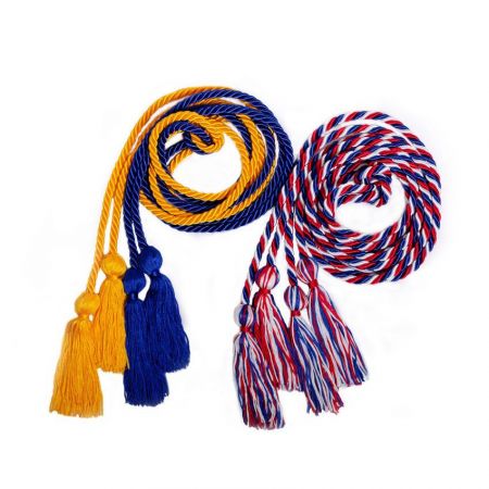 Two Color Braided Graduation Honor Cords