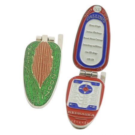 Glitrende hengslet pin - Spesiallaget mobiltelefon med hengslet pin