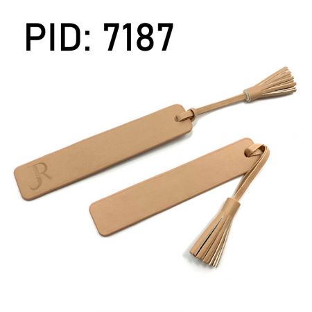 卸売りの空白のレザーブックマーク