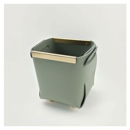 Khay trang điểm da PU logo tùy chỉnh