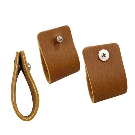 custom leather knit tags for handmade items
