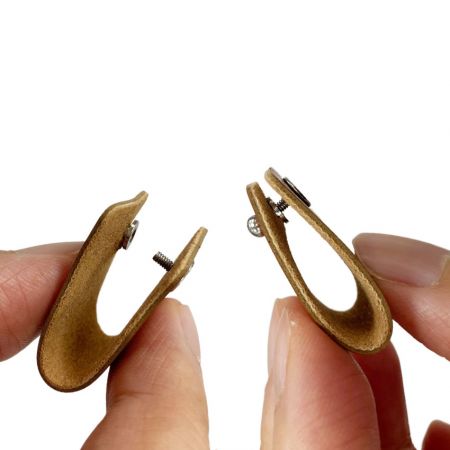 nhãn da móc len tùy chỉnh với logo số lượng lớn