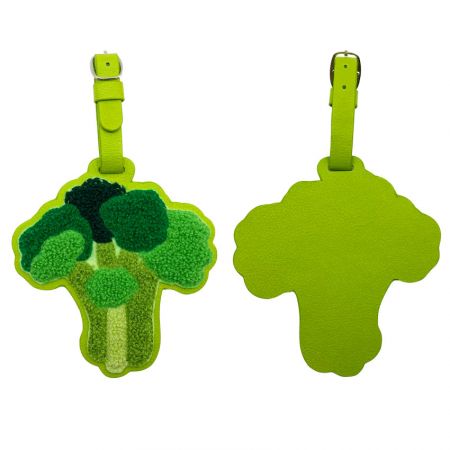 علامة أمتعة شينيل لطيفة مخصصة